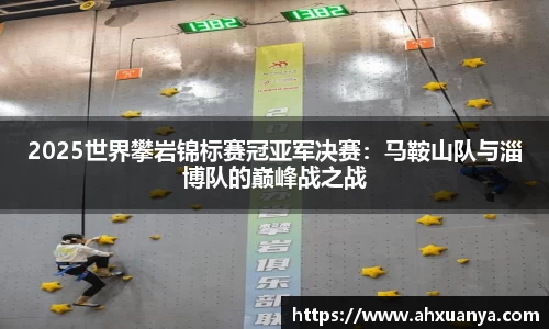 2025世界攀岩锦标赛冠亚军决赛：马鞍山队与淄博队的巅峰战之战